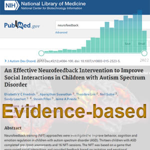Neurofeedback is evidence-based complementary therapy with over 2000 PubMed peer-reviewed research reports