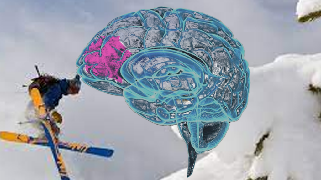 Motivation and Inhibition with skier doing trick is a prefrontal cortex control domain and can be helped with neurofeedback training